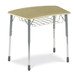 Zuma Adjustable-Height Bowfront Student Desk